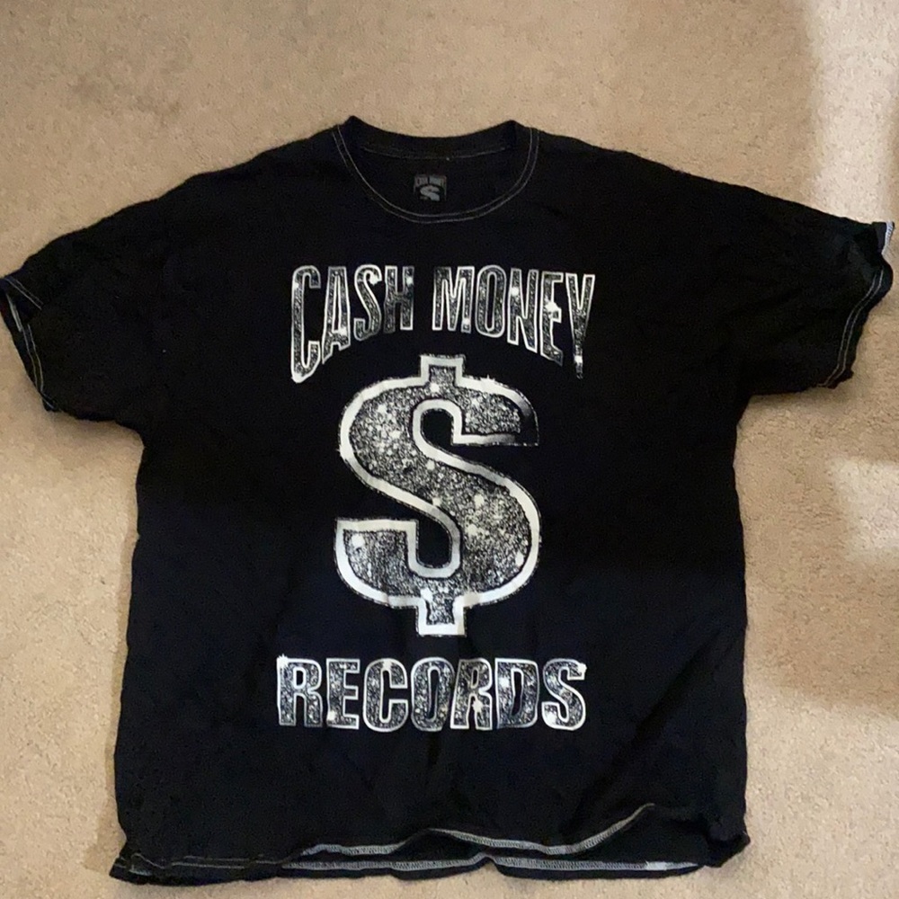 Oversized Cash Money Records T shirt Size Medium